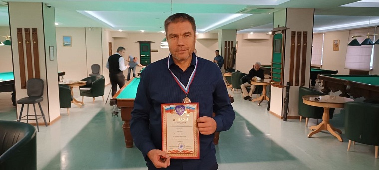 Тимофей Исаков и Виктория Мудрик стали победителями чемпионата Тюменской области по бильярду