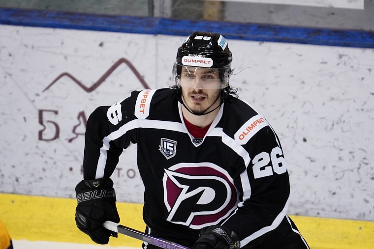 Защитник «Рубина» Вениамин Баранов вошел в число лучших за неделю по оценке ВХЛ