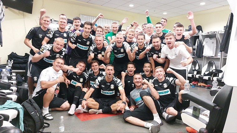 ФК «Тюмень» после победы над «Енисеем» в топ-5 турнирной таблицы Первой лиги