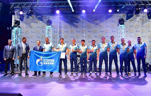 Сборная «Газпром добыча Уренгой» победила в корпоративных соревнованиях по пожарно-спасательному спорту