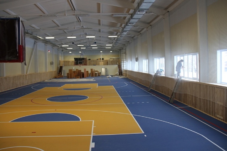 "С иголочки!": в Ишимском районе завершили капитальный ремонт спорткомплекса