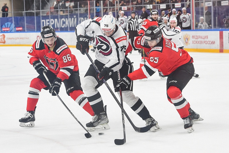 В заключительном матче выездной серии «Рубин» не забросил ни одной шайбы