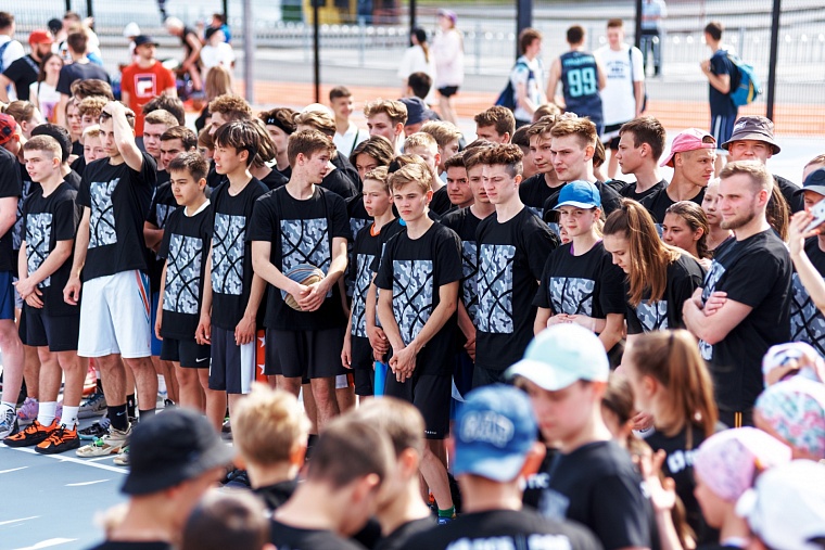 В Тюмени открылся первый в области и шестой в России центр уличного баскетбола