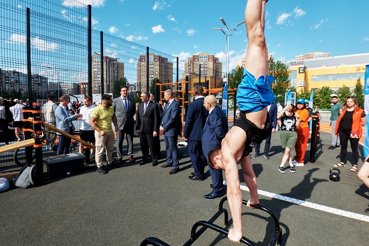В Тюмени открылся первый в области и шестой в России центр уличного баскетбола