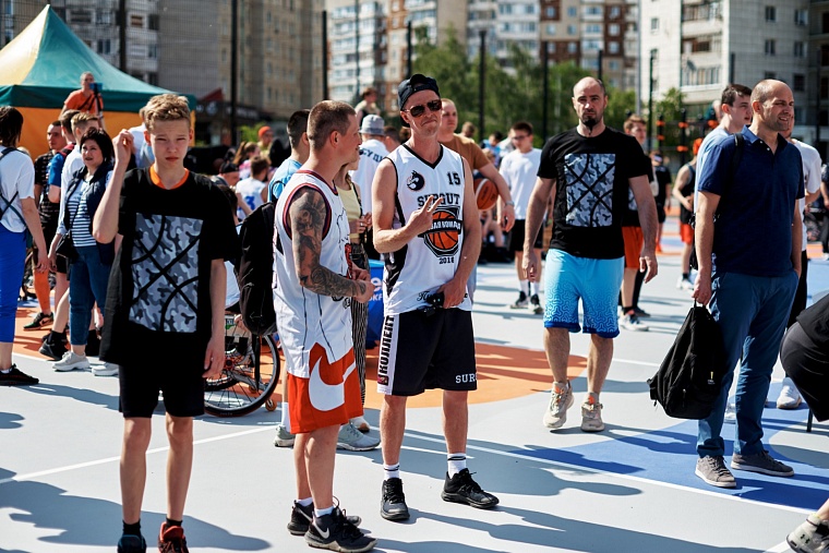 В Тюмени открылся первый в области и шестой в России центр уличного баскетбола