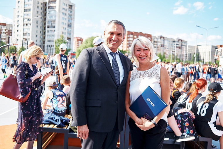 В Тюмени открылся первый в области и шестой в России центр уличного баскетбола