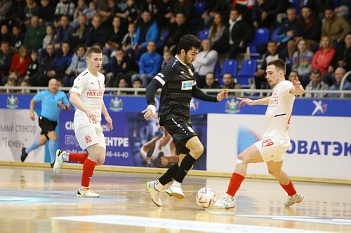 МФК «Тюмень» после двух побед над «Сибиряком» поднялся в турнирной таблице Суперлиги