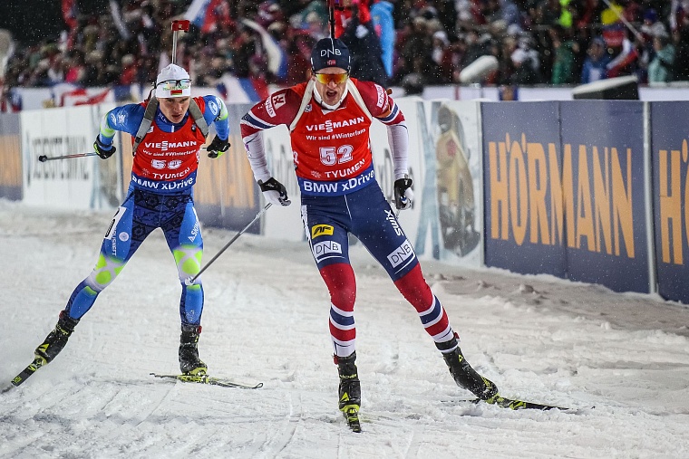 Лучшие фото первого дня этапа Кубка мира по биатлону в Тюмени