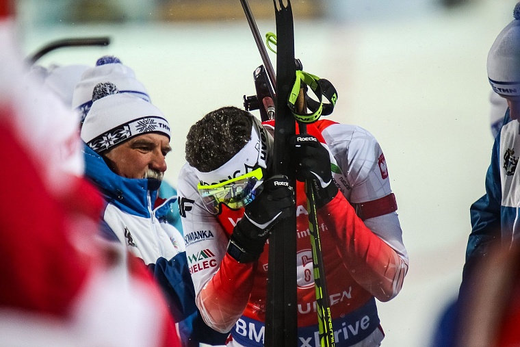 Лучшие фото первого дня этапа Кубка мира по биатлону в Тюмени