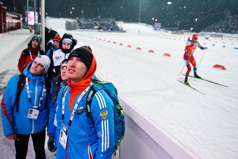 Лучшие фото первого дня этапа Кубка мира по биатлону в Тюмени