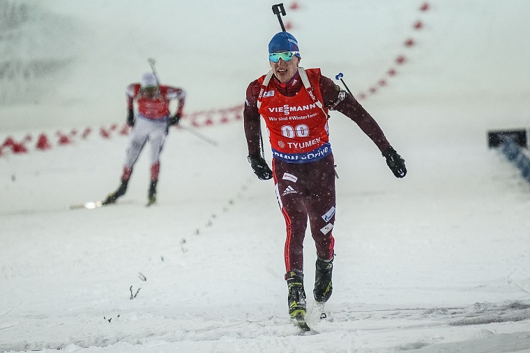 Лучшие фото первого дня этапа Кубка мира по биатлону в Тюмени