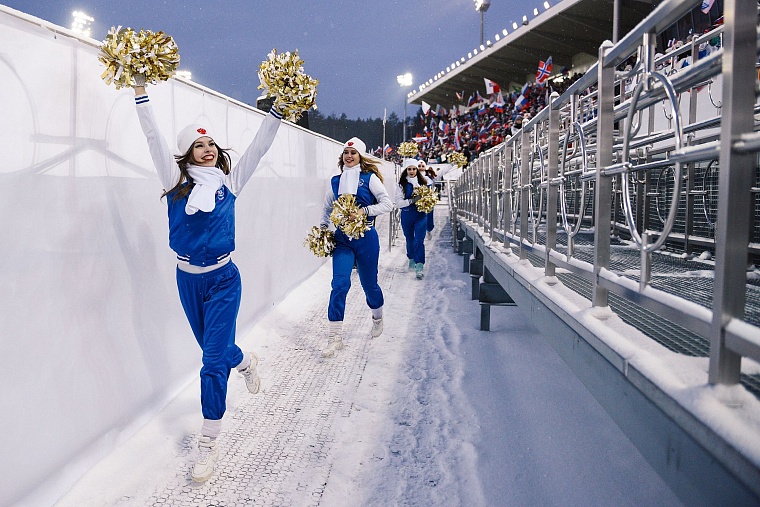 Лучшие фото первого дня этапа Кубка мира по биатлону в Тюмени