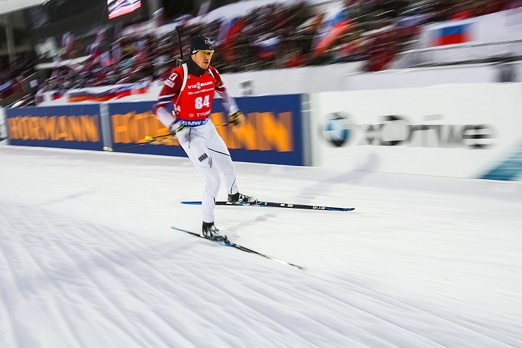 Лучшие фото первого дня этапа Кубка мира по биатлону в Тюмени
