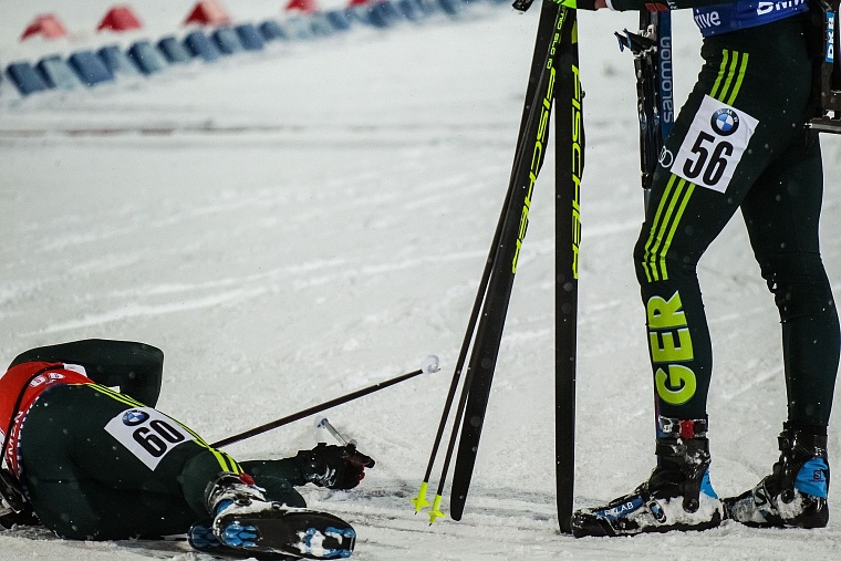 Лучшие фото первого дня этапа Кубка мира по биатлону в Тюмени