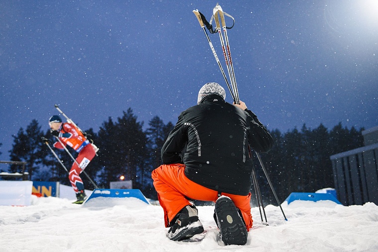 Лучшие фото первого дня этапа Кубка мира по биатлону в Тюмени