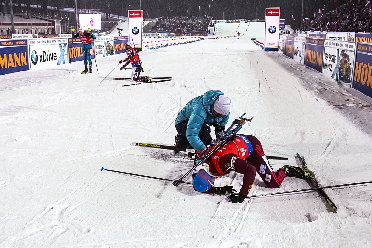 Лучшие фото первого дня этапа Кубка мира по биатлону в Тюмени