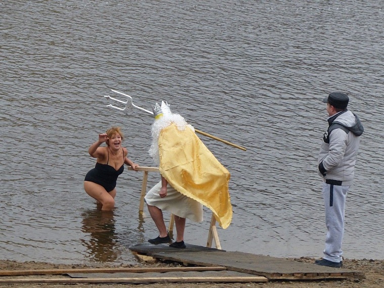 Тюменские моржи готовятся к заплыву на 100 км