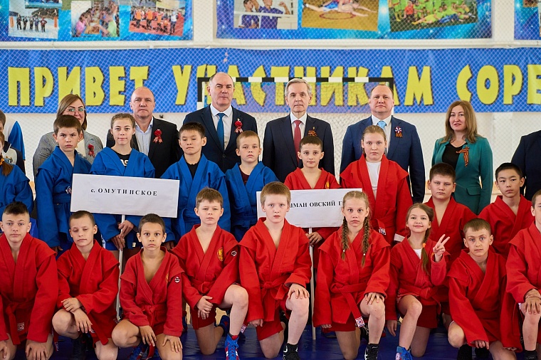 В Голышмановской спортшколе открыли отделение самбо