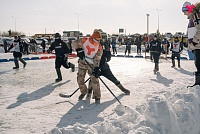Телеканал «Тюменское время» принял участие в хоккейном турнире «Огненная шайба»