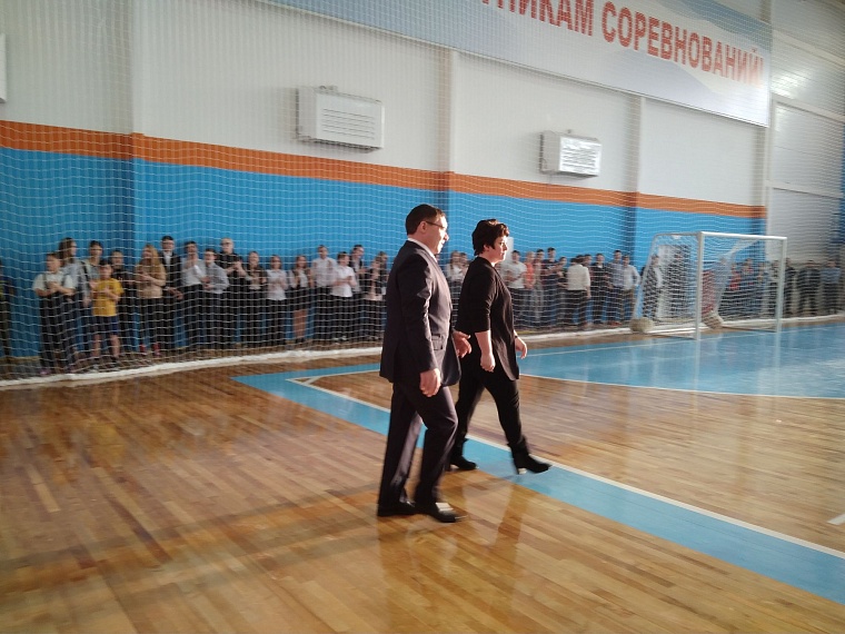 В Боровском открыли один из лучших в регионе спортивных комплексов