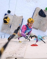 Тюменец Николай Кузовлев победил в Кубке мира по ледолазанию