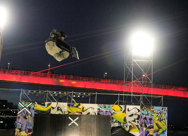 Московский сноубордист в «Битве на Туре» установил рекорд экстрим-фестиваля