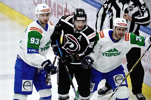 Тюменский ХК «Рубин» одолел «Торос» с разгромным счетом