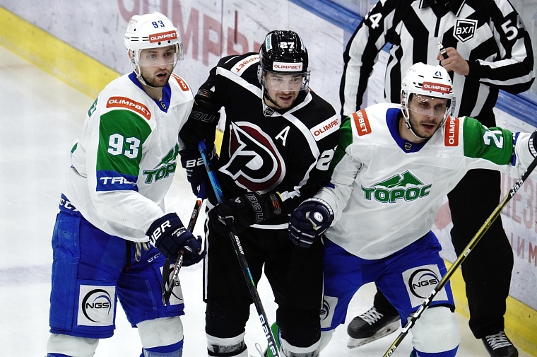 Тюменский ХК «Рубин» одолел «Торос» с разгромным счетом