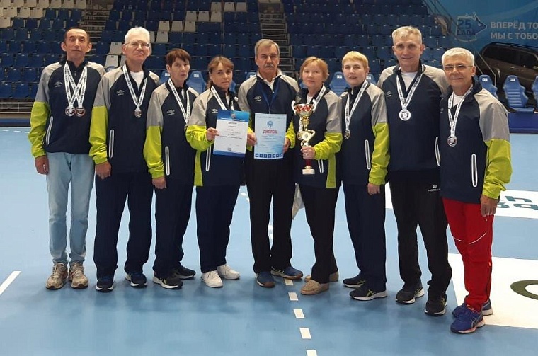 Спортсмены Тюменского района выступили в спартакиаде пенсионеров