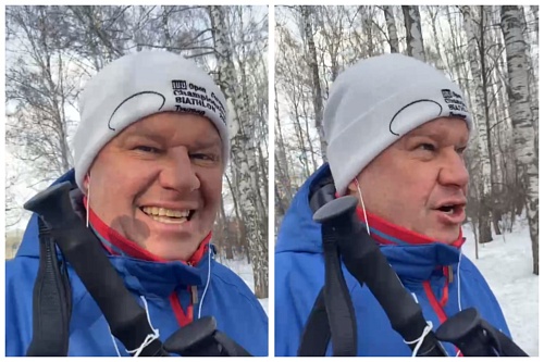 «Всем тюменский ЗОЖ»: Губерниев провел тренировку в эко-парке Затюменском