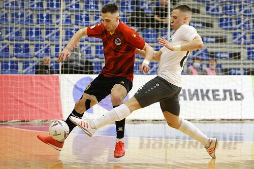 МФК «Тюмень» обыграл «Голден Игл» в первом матче 1/4 финала Кубка России