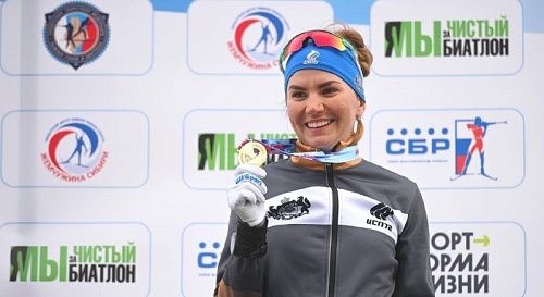 Тюменские биатлонисты завоевали на Чемпионате России золотые медали