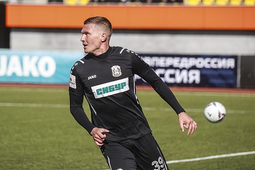 ФК «Тюмень» ведёт переговоры о продлении контракта с нападающим Антоном Кобялко