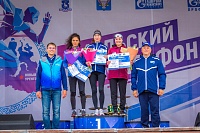Представительницы ООО «Газпром добыча Уренгой» – лучшие в забеге на 10 км среди женщин.