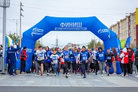 Дружный старт участников «Ямальского марафона – 2022».