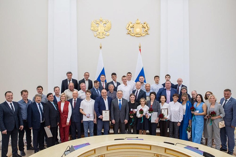 В Тюмени вручили награды лучшим спортсменам и тренерам