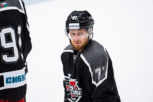 В тюменский ХК «Рубин» из КХЛ вернулся Александр Горшков