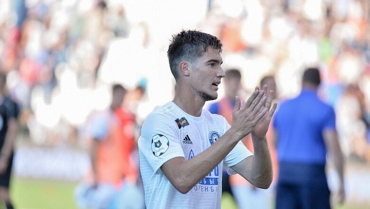 ФК «Оренбург» отдал в аренду «Велесу» Андреа Чуканова