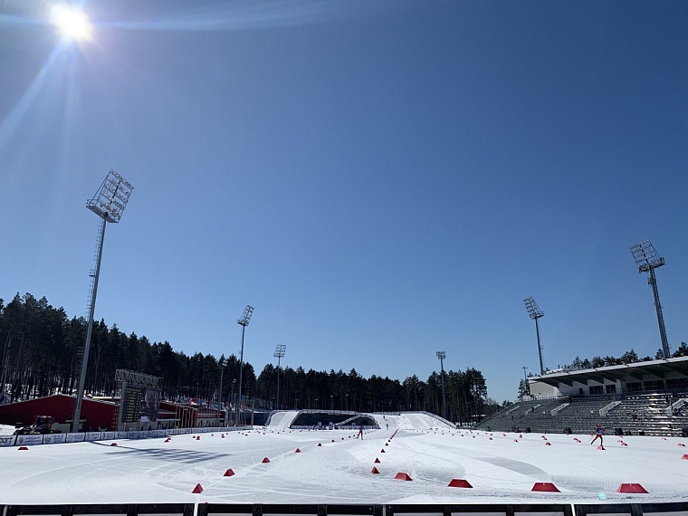 "Жемчужина Сибири" готова к проведению чемпионата России по биатлону