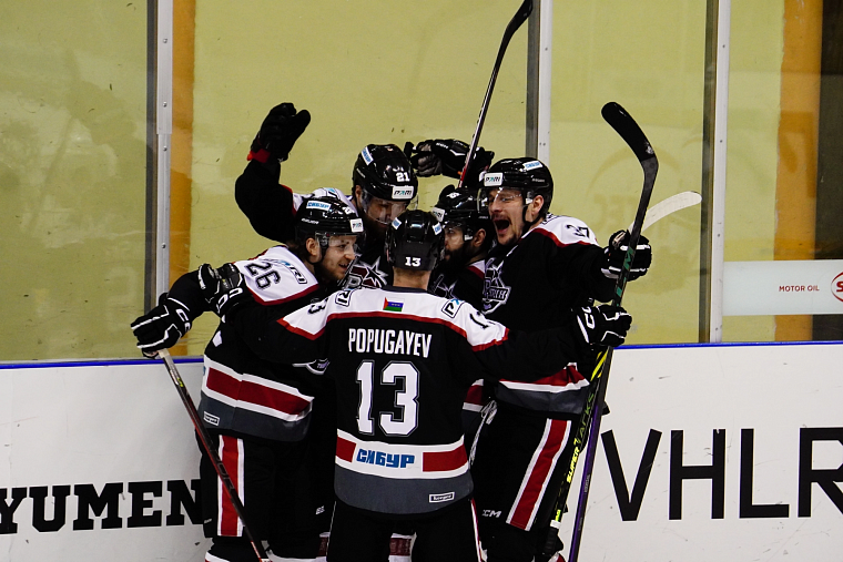 В победном для «Рубина» матче с «Челнами» семь шайб заброшено в одном периоде