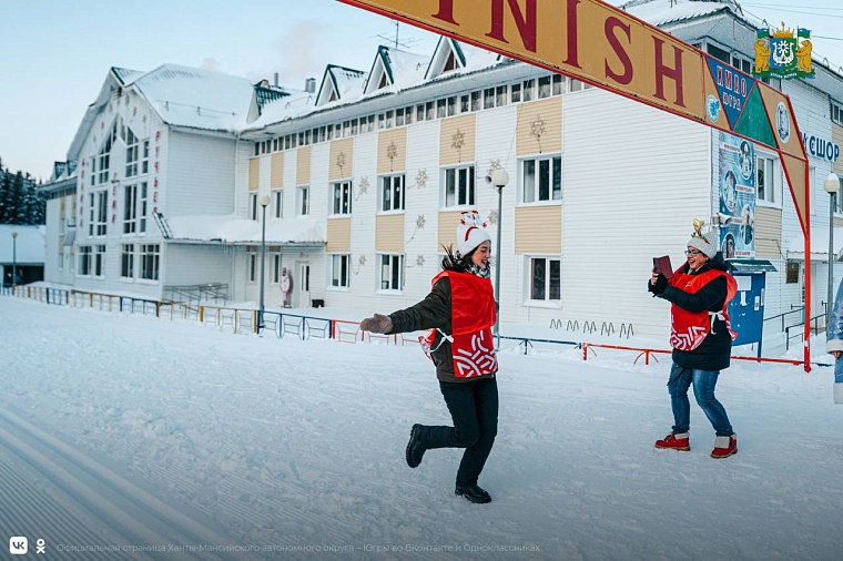 В Ханты-Мансийске прошел забег на 2022 метра