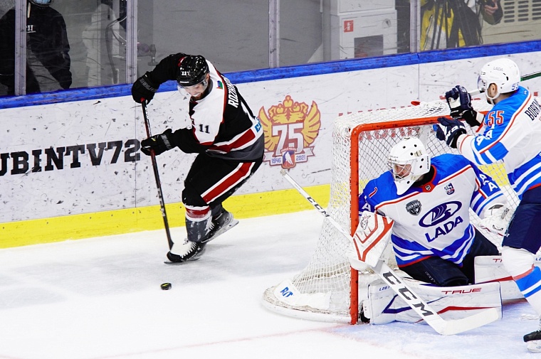 Тюменский «Рубин» одержал победу над «Ладой» из Тольятти