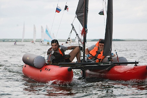 На Андреевском озере прошла парусная регата