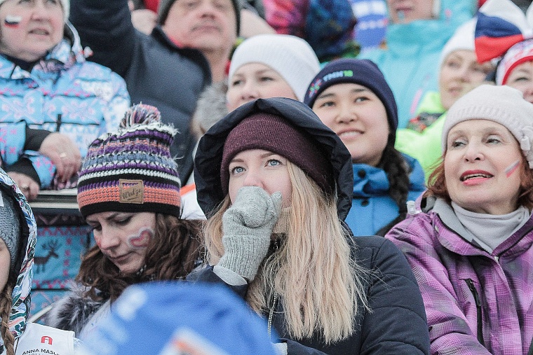 Самые яркие болельщики тюменского этапа Кубка мира по биатлону