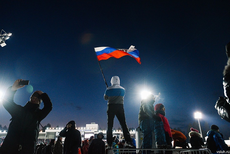 Самые яркие болельщики тюменского этапа Кубка мира по биатлону