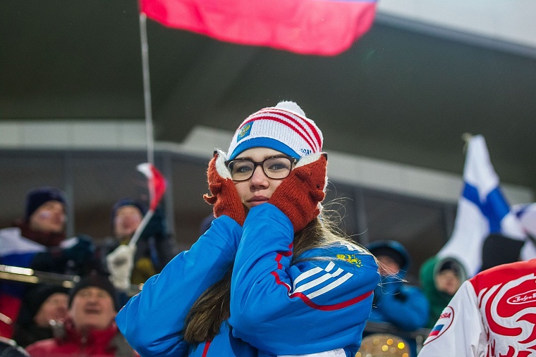 Самые яркие болельщики тюменского этапа Кубка мира по биатлону