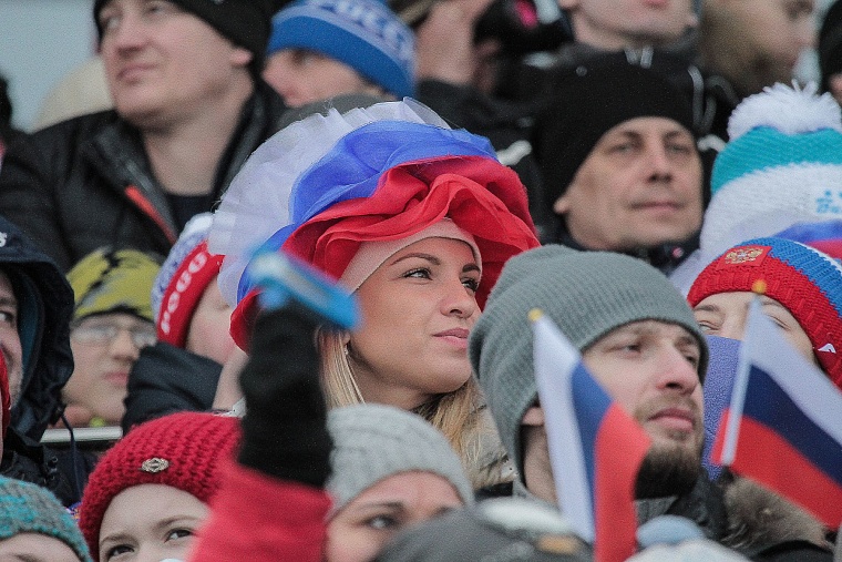 Самые яркие болельщики тюменского этапа Кубка мира по биатлону