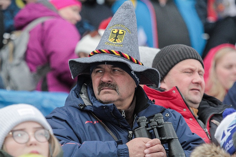 Самые яркие болельщики тюменского этапа Кубка мира по биатлону