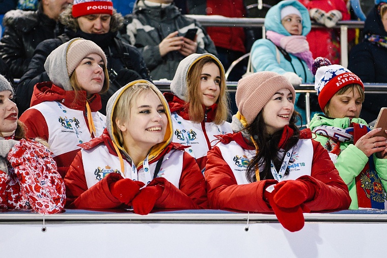 Самые яркие болельщики тюменского этапа Кубка мира по биатлону