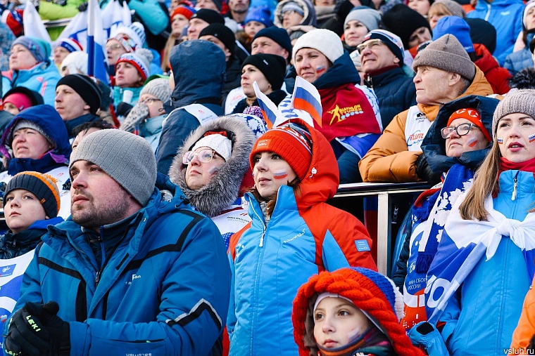 Самые яркие болельщики тюменского этапа Кубка мира по биатлону
